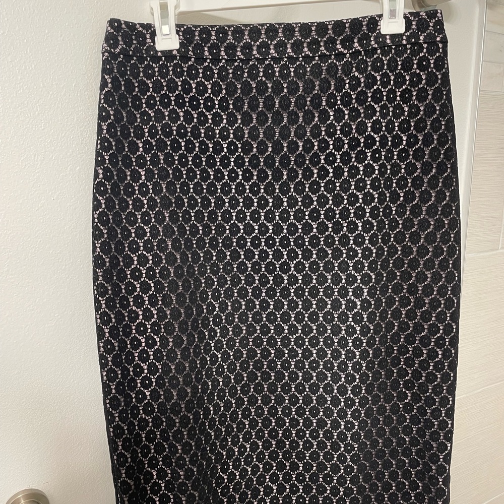 Elegant Black Lace Banana Republic skirt